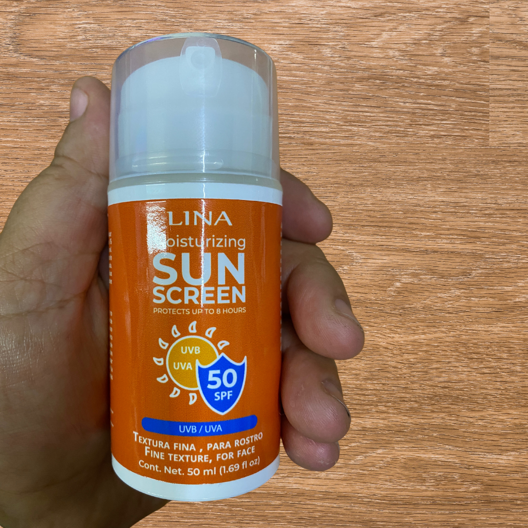 Protector Solar Lina face 50 Fps 50 ml. con Acido Hialurónico
