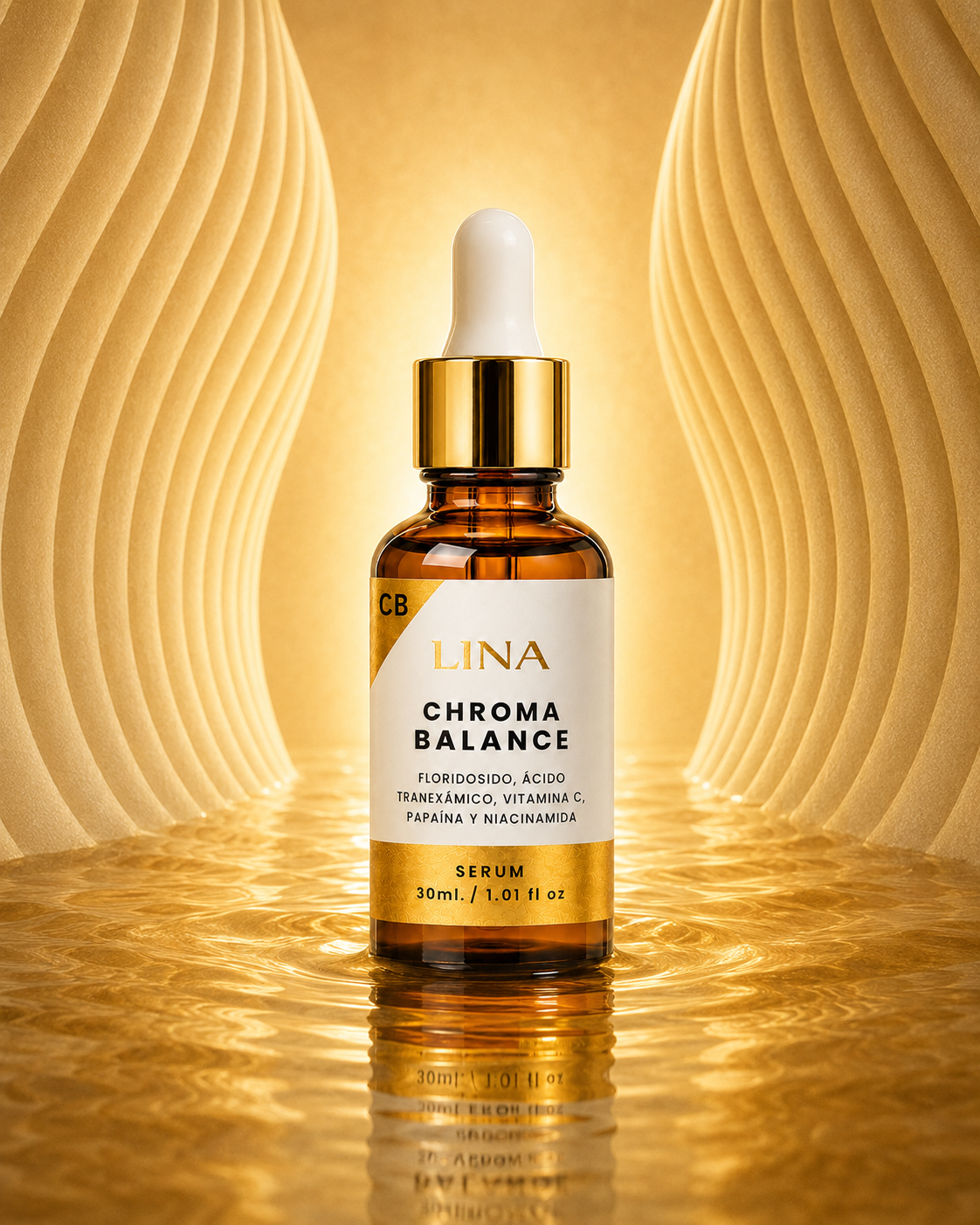 Serum CHROMA BALANCE Ilumina. Unifica. Rénueva.
