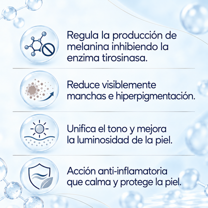 LINA Serum Ácido Tranexámico Despigmentante para Piel Luminosa y Hidratada 30ml Cuidado Facial Diario