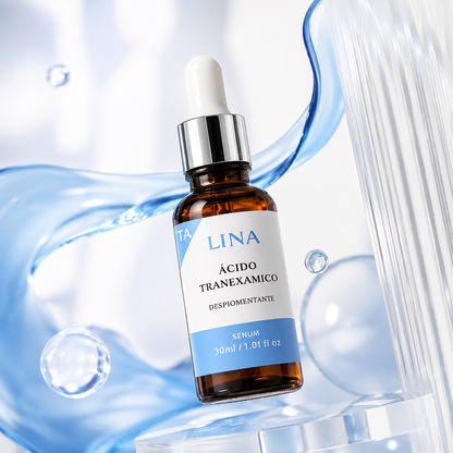 LINA Serum Ácido Tranexámico Despigmentante para Piel Luminosa y Hidratada 30ml Cuidado Facial Diario
